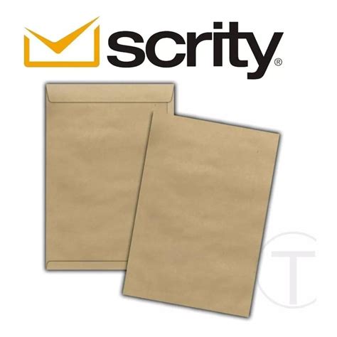 Envelope Saco Kraft SKN 036 Tamanho 26 X 36 Cm Oficio 250un Scrity