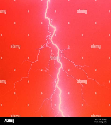 Static electricity from lightning bolt Stock Photo - Alamy