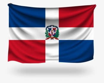 Santo Domingo Dominican Republic Flag, HD Png Download - kindpng