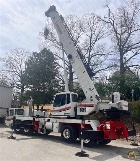 Link Belt HTC 8650 Series II 50 Ton Telescopic Truck Crane For Sale