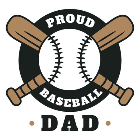 Proud Baseball Dad T Shirt Design Png And Svg Design For T Shirts