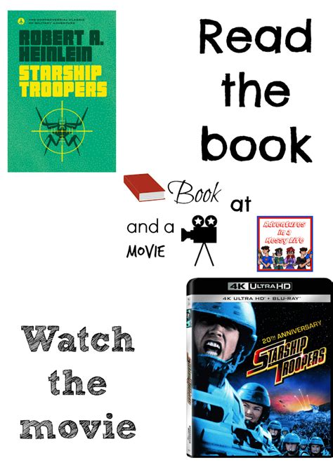 Starship Troopers book club #bookclub #bookandamovie