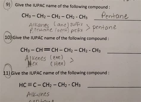 Ch2 Ch2 Ch3 Iupac Name