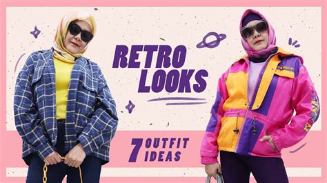 Ide Outfit Hijab Tema Retro Retro Look Hijab Outfit Ideas Youtube