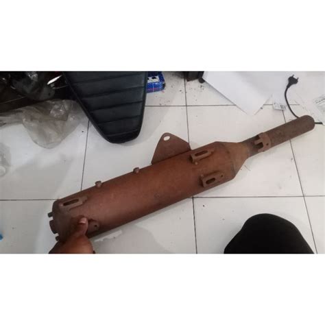 Knalpot Tiger Revo Mentah Rasa Original Silencer Tiger Revo Lazada