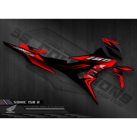 Jual Stiker Striping Honda Sonic R R Sticker Setiker Setriping