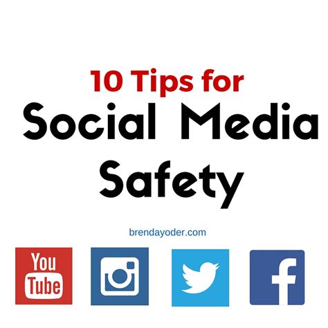 10 Tips For Social Media Safety Life Beyond The Picket Fence