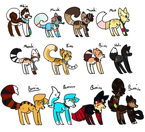 All My Fursonas By Yudevils On Deviantart