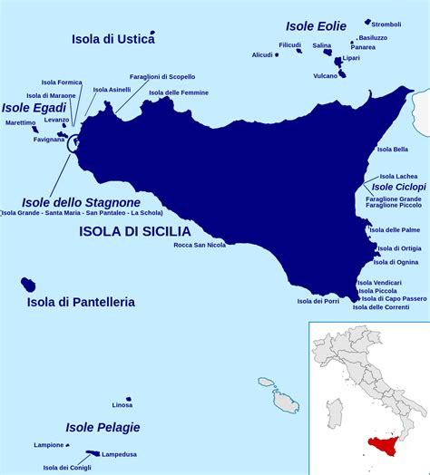 Isole Di Sicilia Guida Della Sicilia