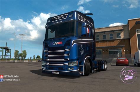 SKIN FRANCE V1 1 FOR SCANIA S NEXT GEN GamesMods Net FS19 FS17