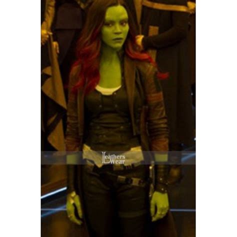 Zoe Saldana Gamora Costume