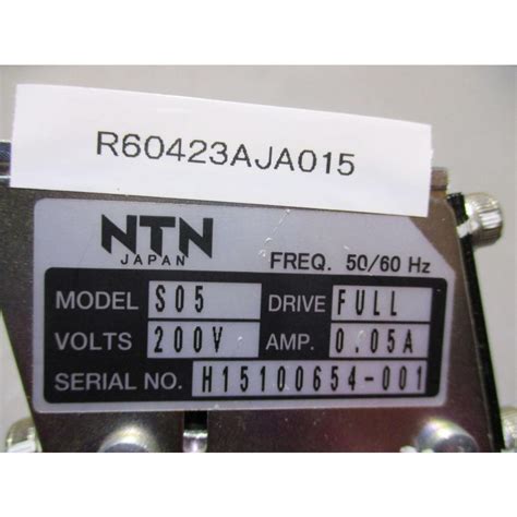 中古 NTN S05 Parts feeder linear (R60423AJA015) : growdetrading Yahoo ...