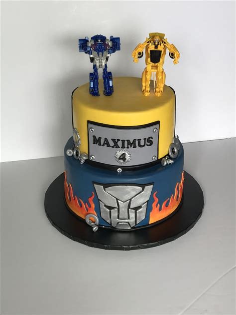 Transformers Cake🔹🔺🔸