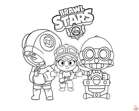 Brawl Stars Kleurplaten Printen Voor Kinderen Kleurplatengb Hot Sex