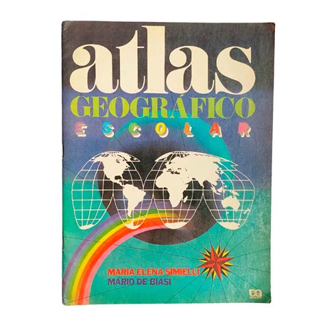 Livro Atlas Atlas Geográfico Escolar Shape Antiguidades