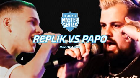 Replik Vs Papo 1er Minuto Libre Trueno Vs Stuart Instrumental FMS