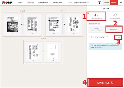 Como Dividir Un PDF Online GRATIS Fácil y Rápido 2025