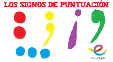 Signos De Puntuaci N Cuales Son Ejercicios Y Actividades