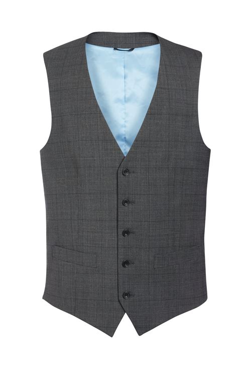 Brook Taverner Busso Check Waistcoat 1540 Burlington Uniforms