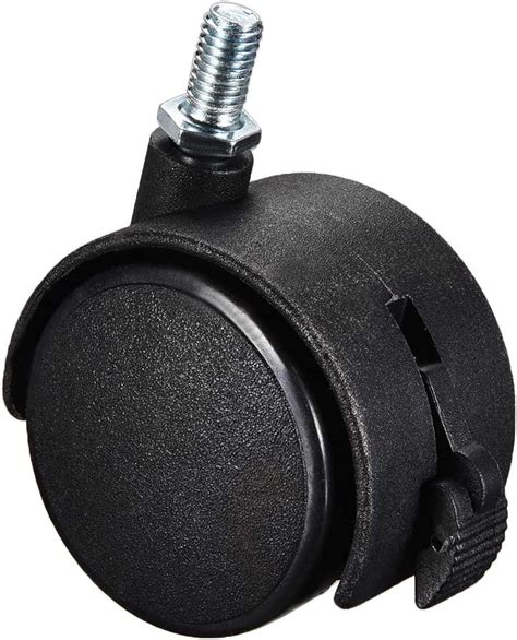 Amazon Uxcell Furniture Casters Inch Nylon M X Mm Threaded