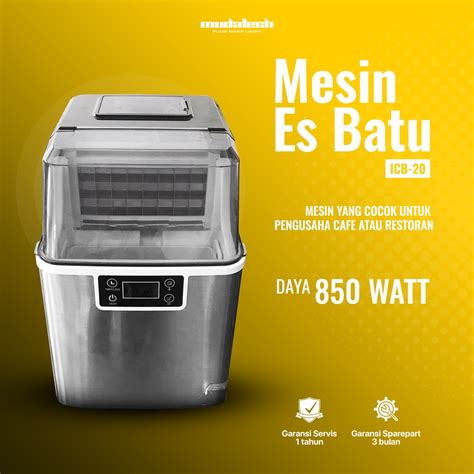 Jual Mesin Pembuat Es Batu Iceler Mesin Ice Cube Cocok Untuk Cafe