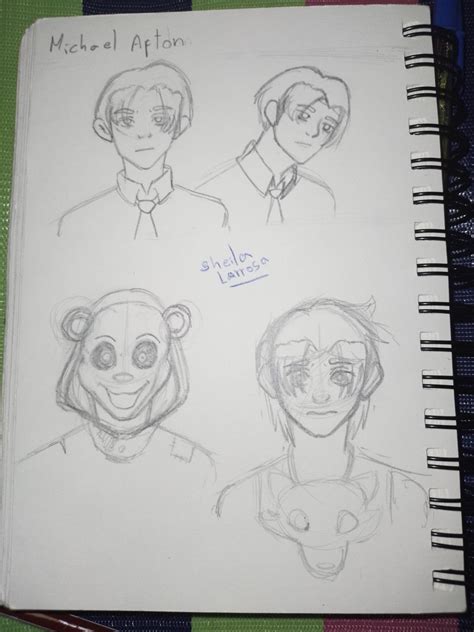 Michael Afton Bocetos By Alegra05 On Deviantart