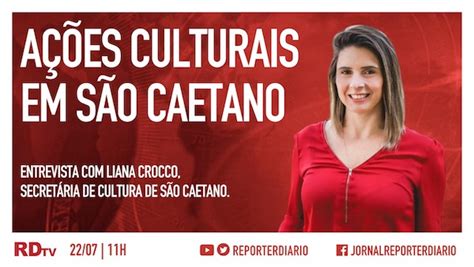 Boletim RDtv 22 07 2021 às 11h Ações culturais em São Caetano