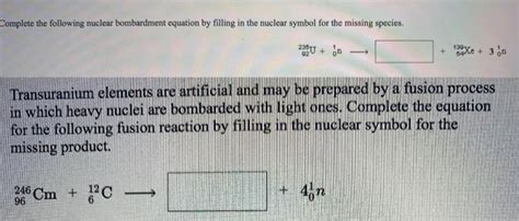 Solved When The Nuclide Radium 226 Undergoes Alpha Decay