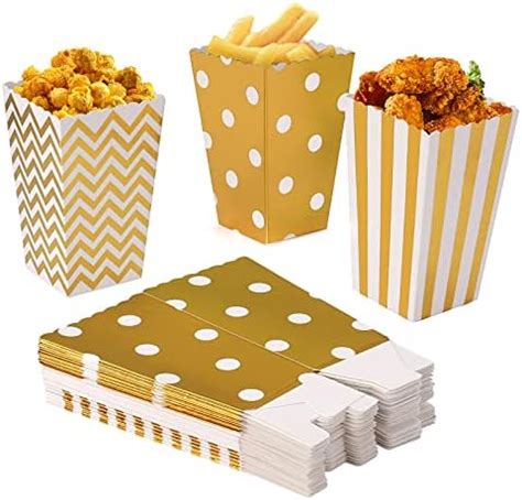 Smatime Pcs Popcorn Bo Tes Bonbons Conteneur Dor Bo Te Pop Corn Pour