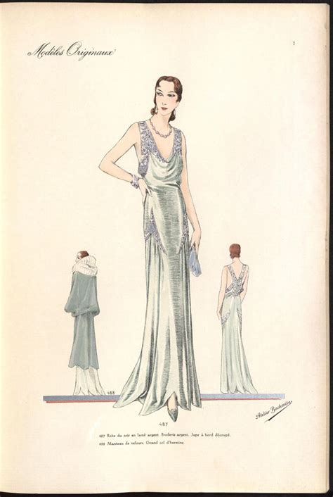 ÖNB ANNO Beaux Arts de Modes Historical fashion Art deco fashion