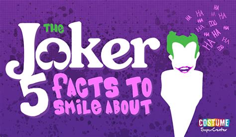 5 Facts About The Joker Infographic Visualistan