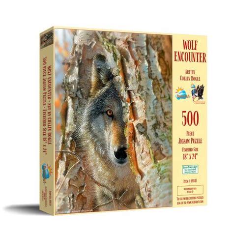 Comprar Puzzle Sunsout Encuentro Con El Lobo Xxl De Piezas