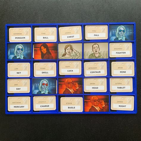 Codenames Game Board | Etsy