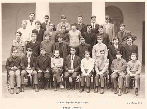 Photo De Classe 1ère De 1967 Lycée Condorcet Copains Davant