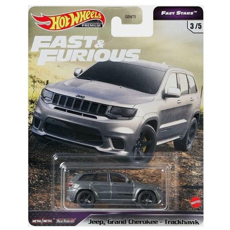 Hot Wheels Premium Jeep Grand Cherokee Trackhawk FAST AND FURIOUS Baebe Shop Premier