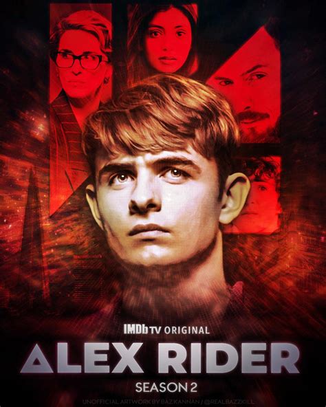 Alex Rider Season Fan Made Unofficial Poster Edited By Baz Kannan