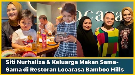 Siti Nurhaliza Keluarga Tea Time Di Restoran Locarasa Bamboo Hills