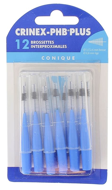 Brossettes Interdentaires Conique Phb Plus Crinex