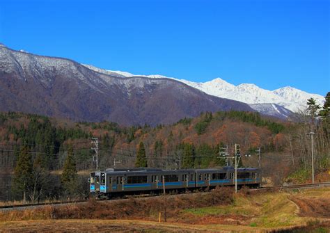 絶景かな大糸線 一鉄草魂 鉄道風景乗車記ときどき名所とグルメ