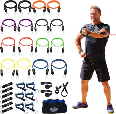 Bodylastics Resistance Band Set Resistance Bands With Handles Ankle