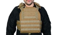 Chaleco Porta Placas Task Tan Delta Tactics D Sistema Molle Dtx T