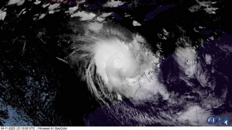 Extremely Dangerous Cyclone Ilsa Strengthens As It Approaches Australia