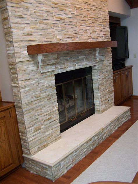 Modern Brick Fireplace Makeover | Fireplace Designs