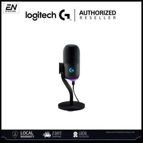 Logitech G Yeti Gx Dynamic Rgb Gaming Microphone With Lightsync Lazada