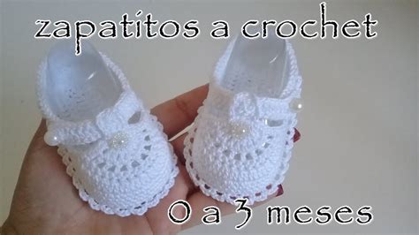 Venta Botines A Crochet Para Bebe Paso A Paso En Stock