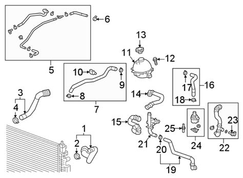 Gmc Terrain Hvac Heater Hose Rear Island Gm Duncan Bc