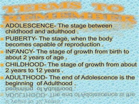 Adolescence education program | PPT