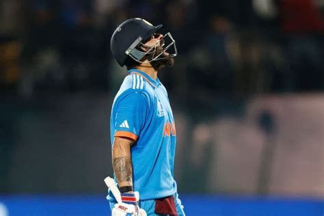 Odi World Cup 2023 Watch Virat Kohli Smashes Sofa In Frustration