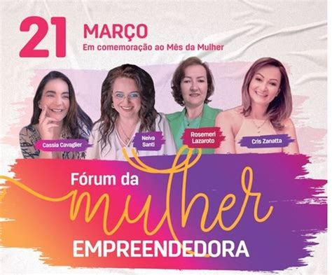 F Rum Da Mulher Empreendedora Promete Inspirar E Capacitar Em S O