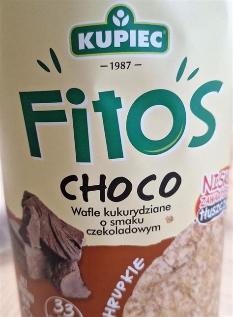 Fitos Choco Wafle Kukurydziane O Smaku Czekoladowym Kupiec Kalorie